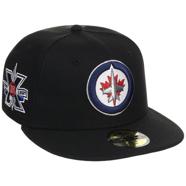 Winnipeg Jets NHL Black Dome New Era 59FIFTY – LidsHatDrop