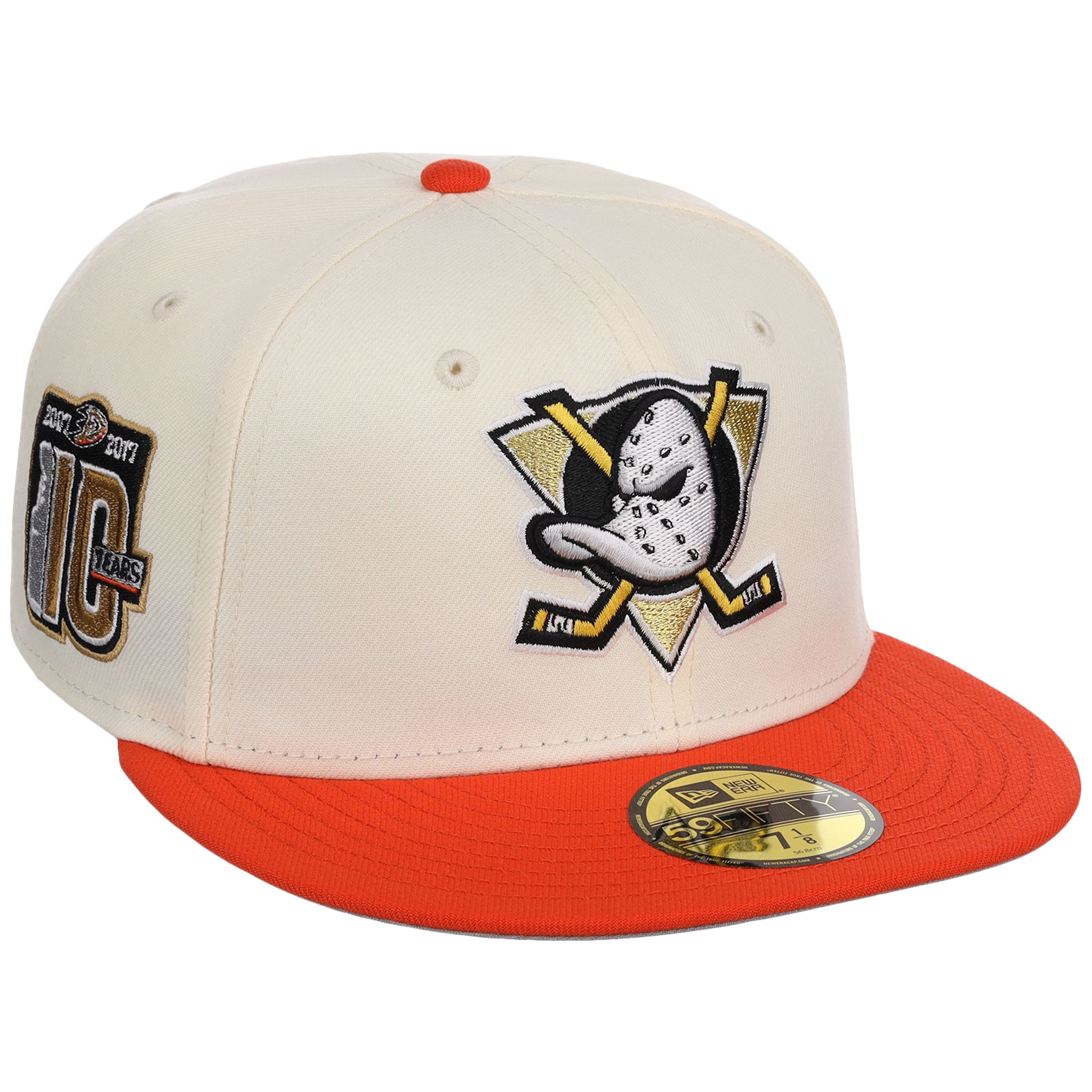 ANAHEIM DUCKS NHL CHROME OTC NEW ERA 59FIFTY – LidsHatDrop