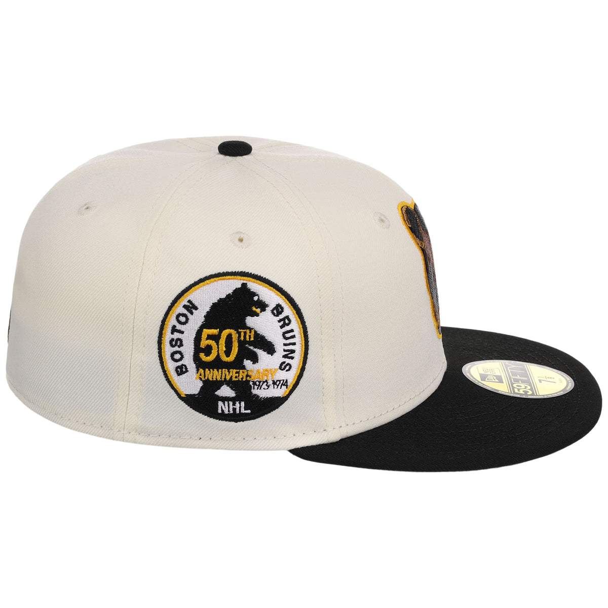 BOSTON BRUINS NHL CHROME OTC NEW ERA 59FIFTY
