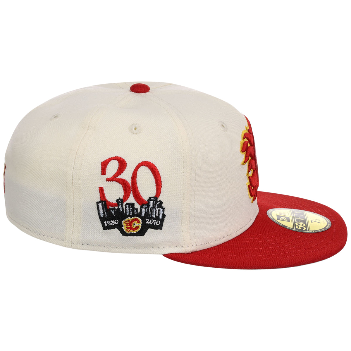 CALGARY FLAMES NHL CHROME OTC NEW ERA 59FIFTY