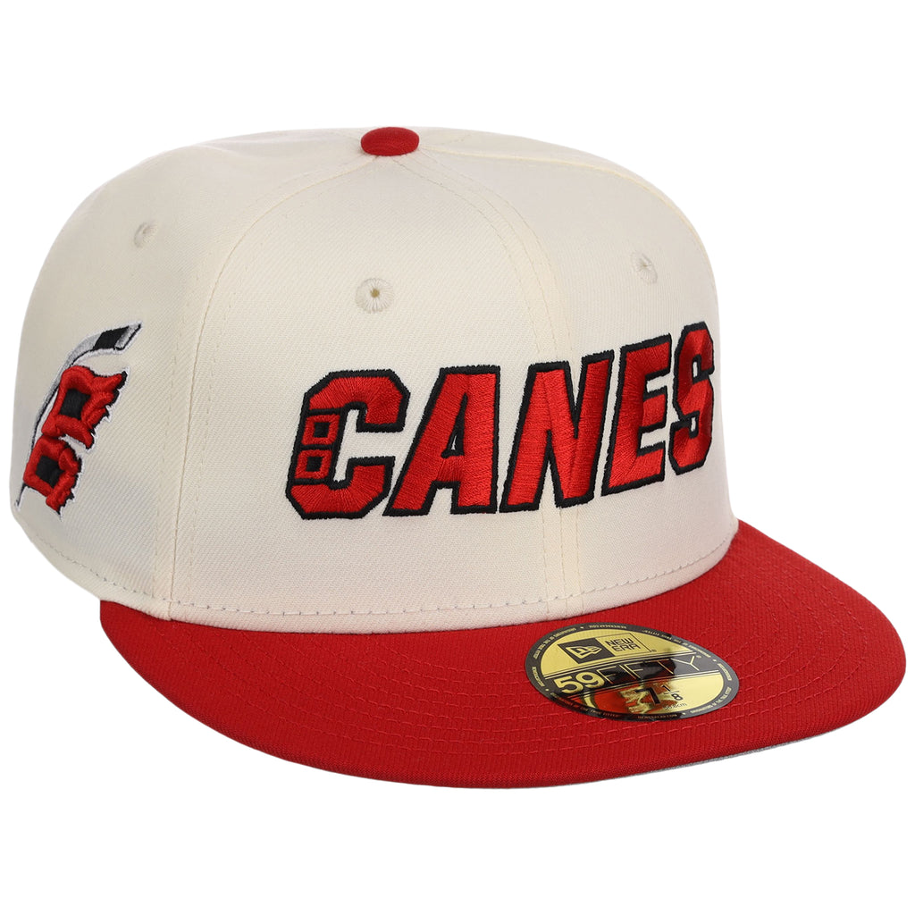CAROLINA HURRICANES NHL CHROME OTC NEW ERA 59FIFTY