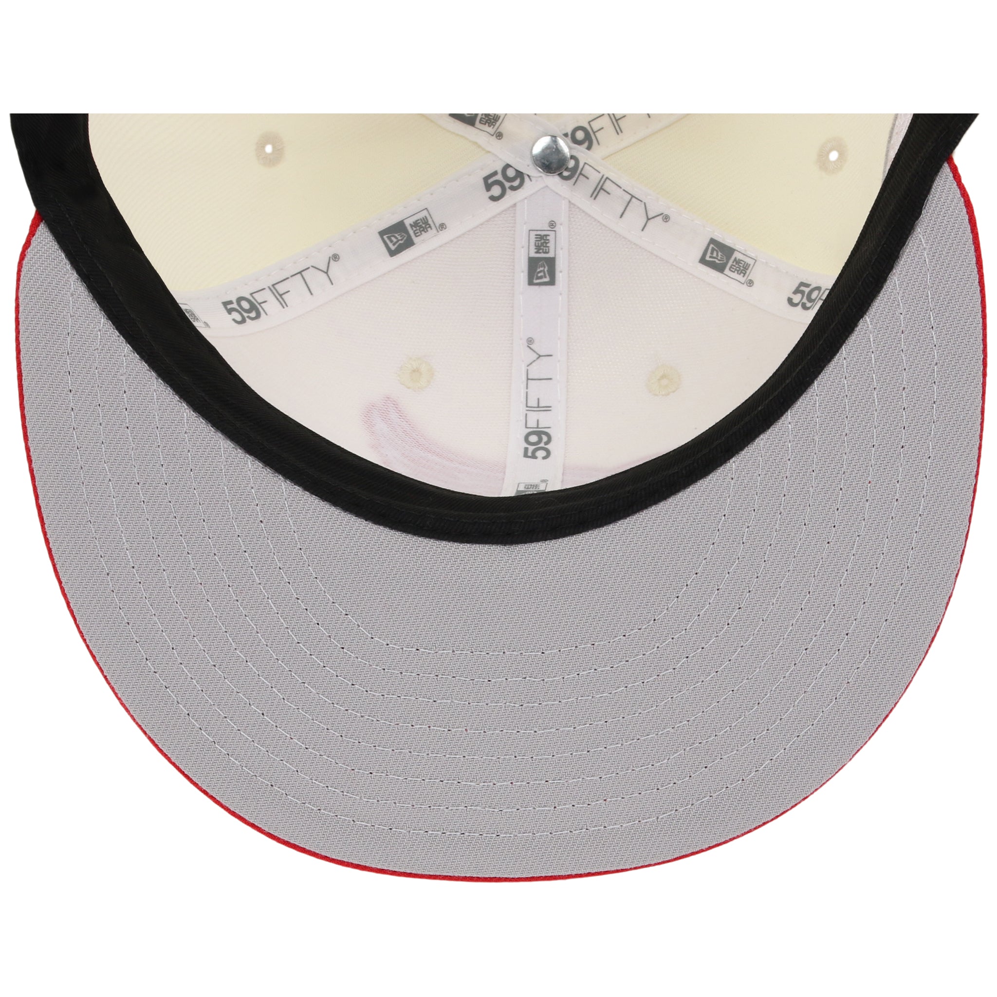CAROLINA HURRICANES NHL CHROME OTC NEW ERA 59FIFTY