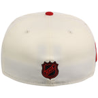 CAROLINA HURRICANES NHL CHROME OTC NEW ERA 59FIFTY