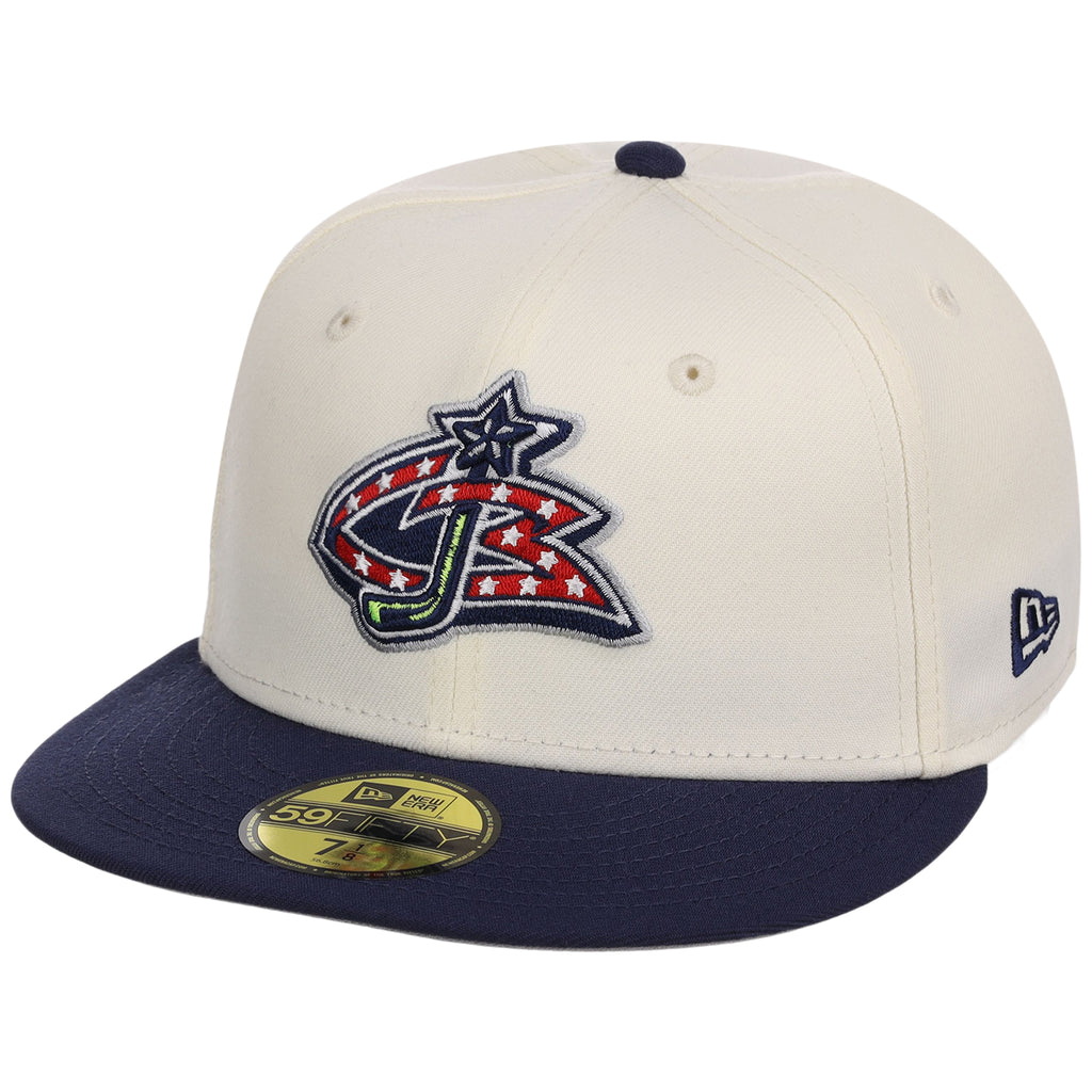 COLUMBUS BLUE JACKETS NHL CHROME OTC NEW ERA 59FIFTY