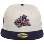COLUMBUS BLUE JACKETS NHL CHROME OTC NEW ERA 59FIFTY