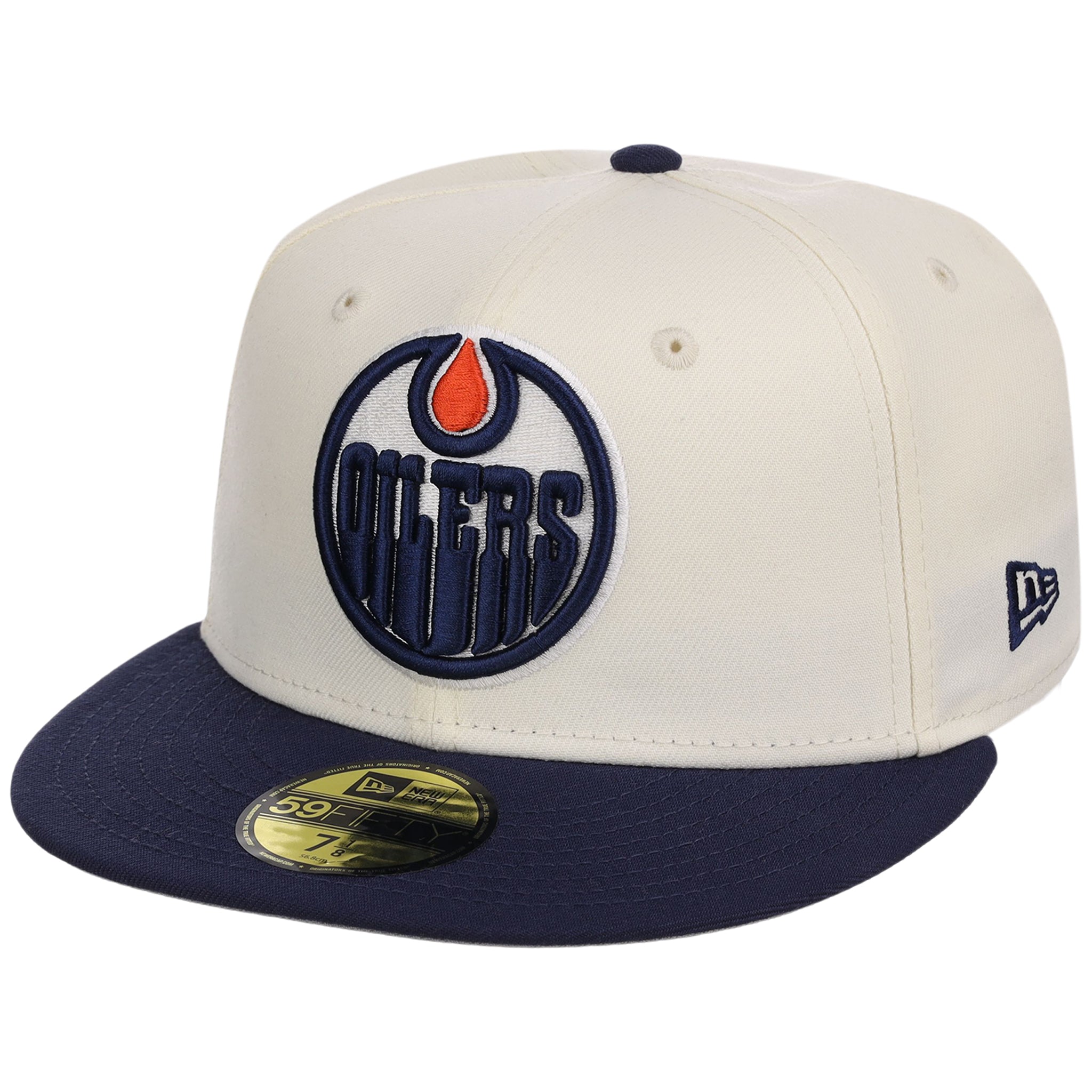 EDMONTON OILERS NHL CHROME OTC NEW ERA 59FIFTY