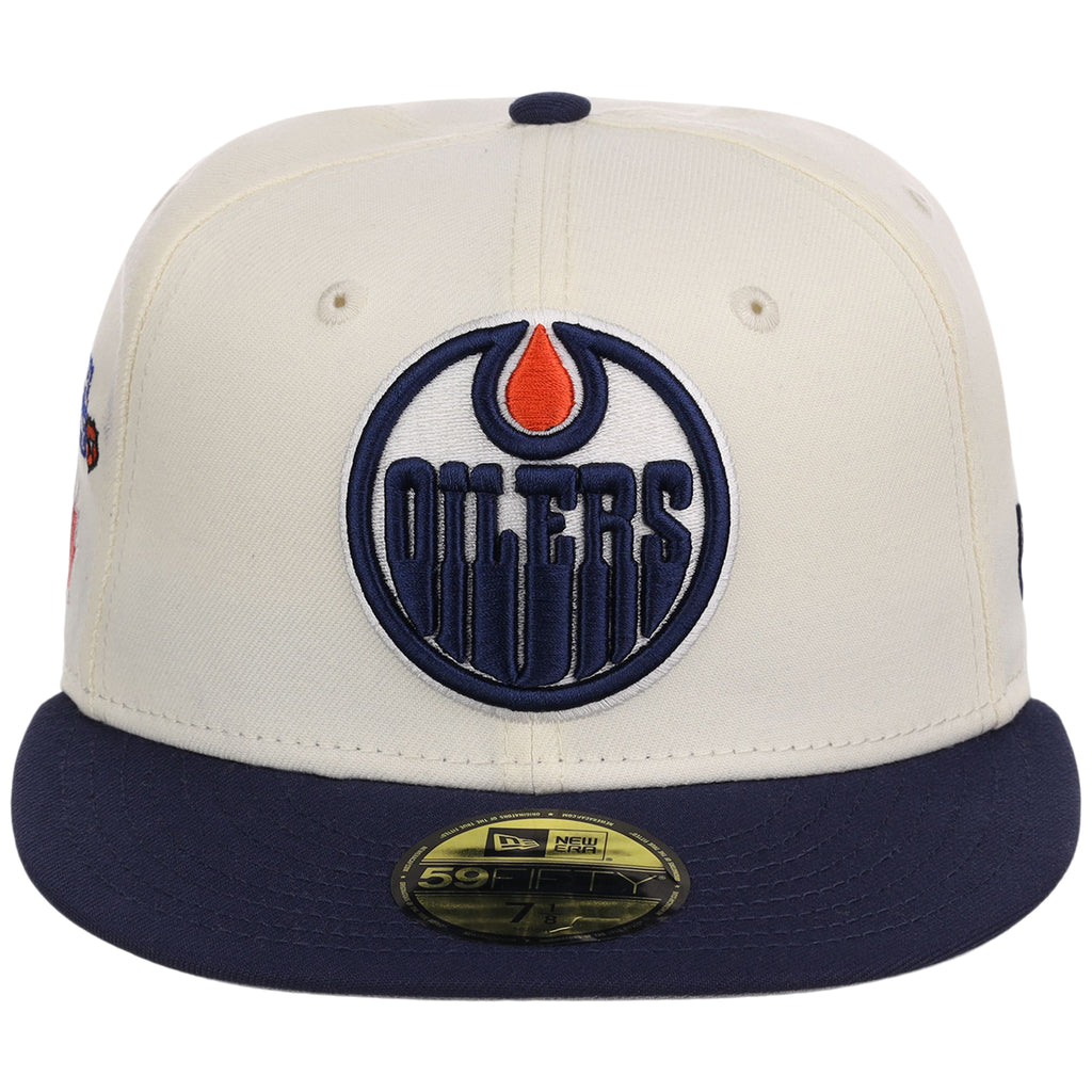 EDMONTON OILERS NHL CHROME OTC NEW ERA 59FIFTY