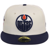 EDMONTON OILERS NHL CHROME OTC NEW ERA 59FIFTY