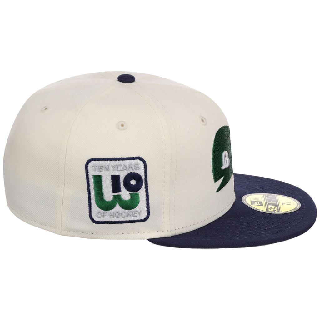 HARTFORD WHALERS NHL CHROME OTC NEW ERA 59FIFTY