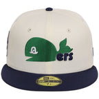 HARTFORD WHALERS NHL CHROME OTC NEW ERA 59FIFTY