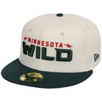 MINNESOTA WILD NHL CHROME OTC NEW ERA 59FIFTY