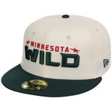 MINNESOTA WILD NHL CHROME OTC NEW ERA 59FIFTY