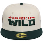 MINNESOTA WILD NHL CHROME OTC NEW ERA 59FIFTY