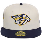 NASHVILLE PREDATORS NHL CHROME OTC NEW ERA 59FIFTY