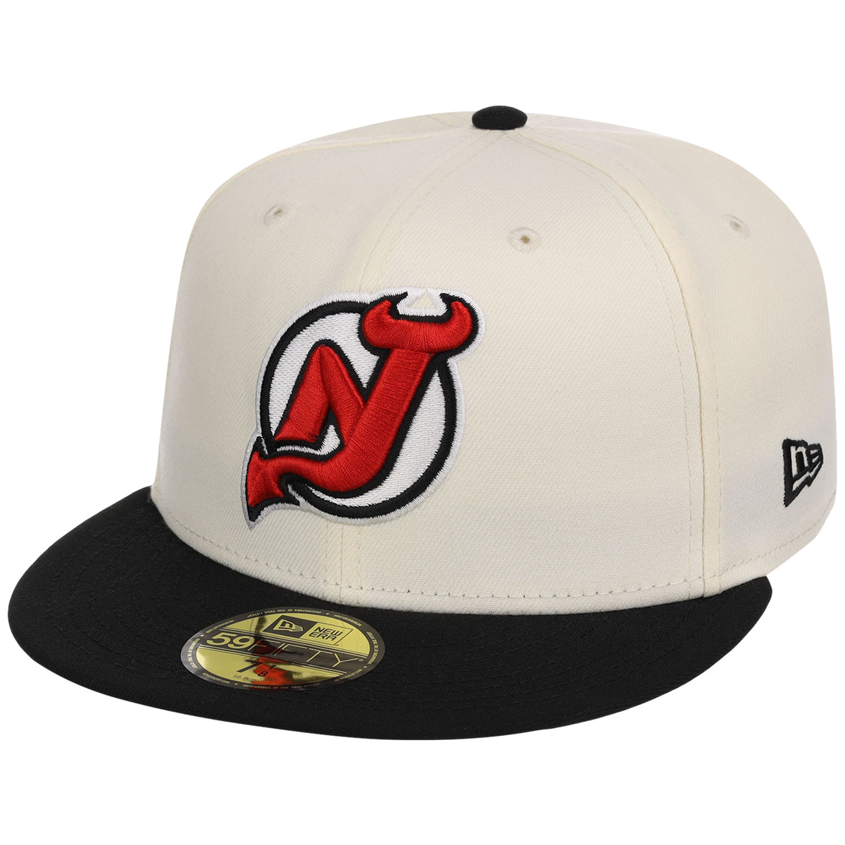 NEW JERSEY DEVILS NHL CHROME OTC NEW ERA 59FIFTY