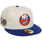 NEW YORK ISLANDERS NHL CHROME OTC NEW ERA 59FIFTY