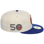 NEW YORK ISLANDERS NHL CHROME OTC NEW ERA 59FIFTY