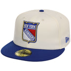 NEW YORK RANGERS NHL CHROME OTC NEW ERA 59FIFTY