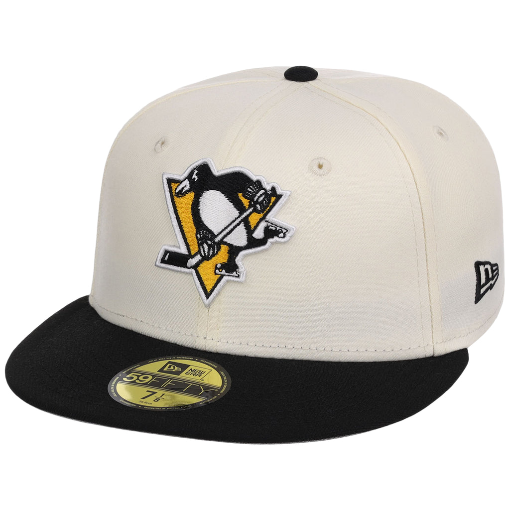 PITTSBURGH PENGUINS NHL CHROME OTC NEW ERA 59FIFTY