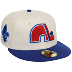 QUEBEC NORDIQUES NHL CHROME OTC NEW ERA 59FIFTY