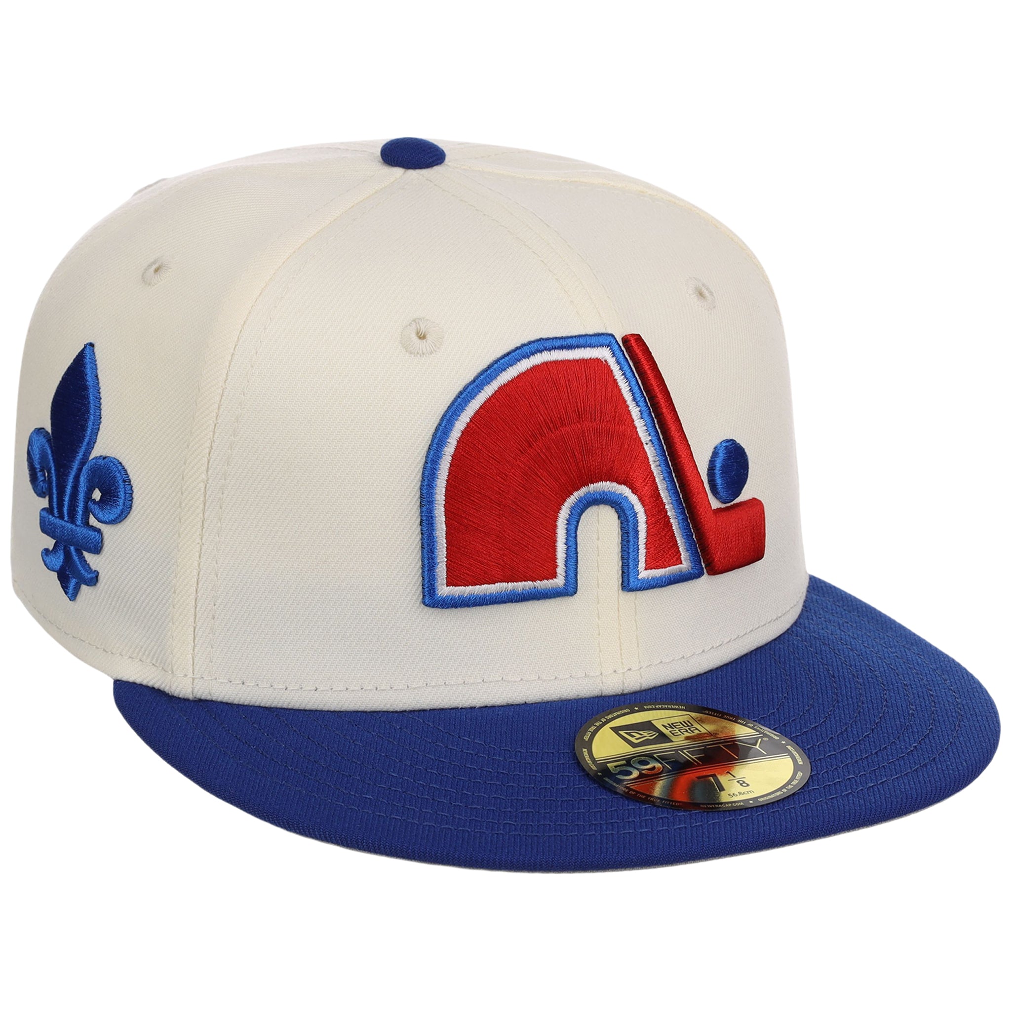 QUEBEC NORDIQUES NHL CHROME OTC NEW ERA 59FIFTY