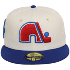 QUEBEC NORDIQUES NHL CHROME OTC NEW ERA 59FIFTY