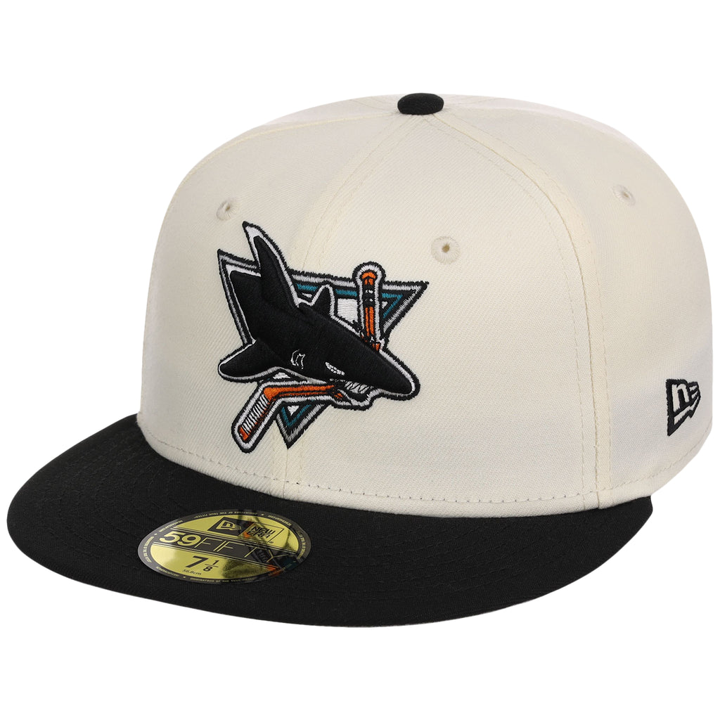 SAN JOSE SHARKS NHL CHROME OTC NEW ERA 59FIFTY