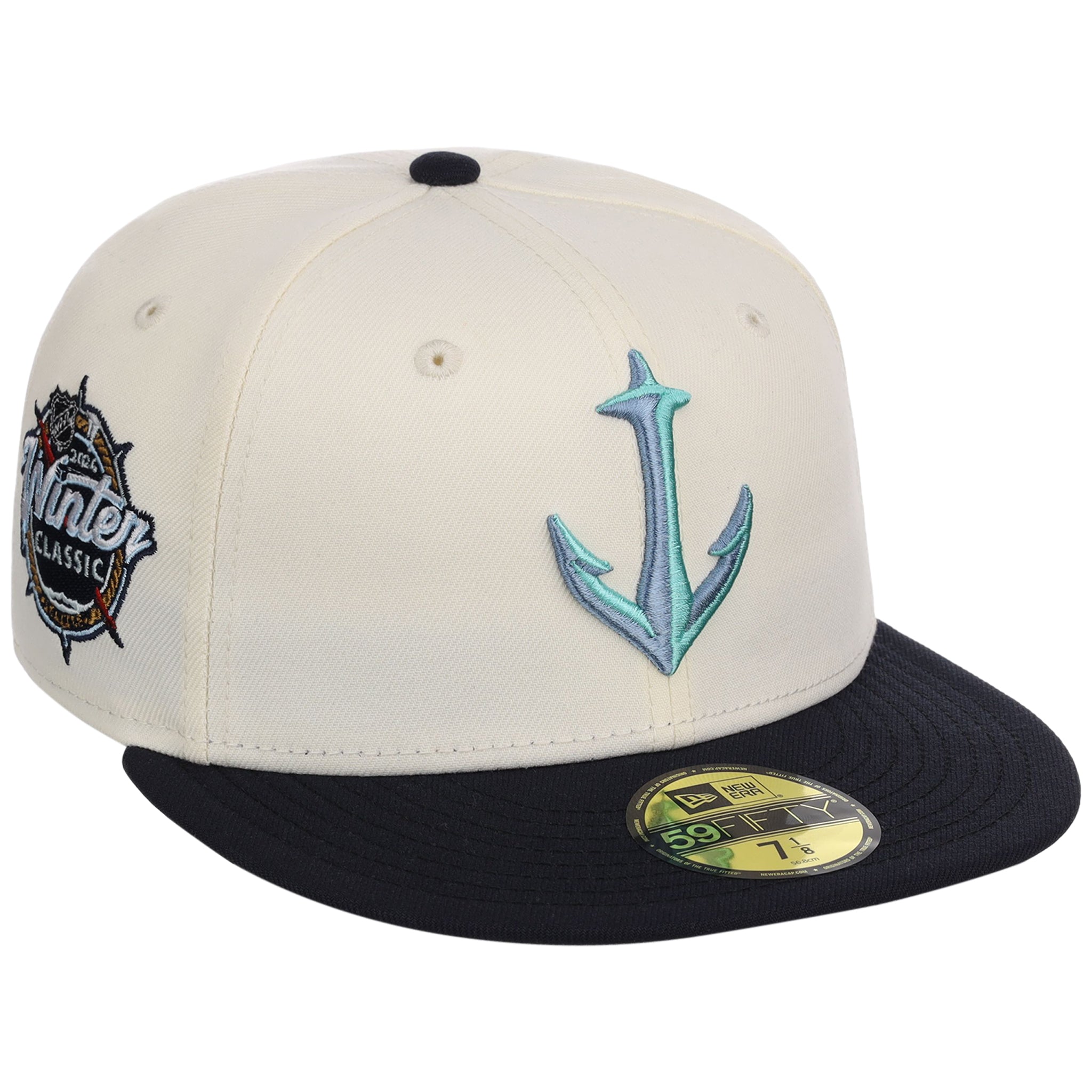 SEATTLE KRAKEN NHL CHROME OTC NEW ERA 59FIFTY – LidsHatDrop