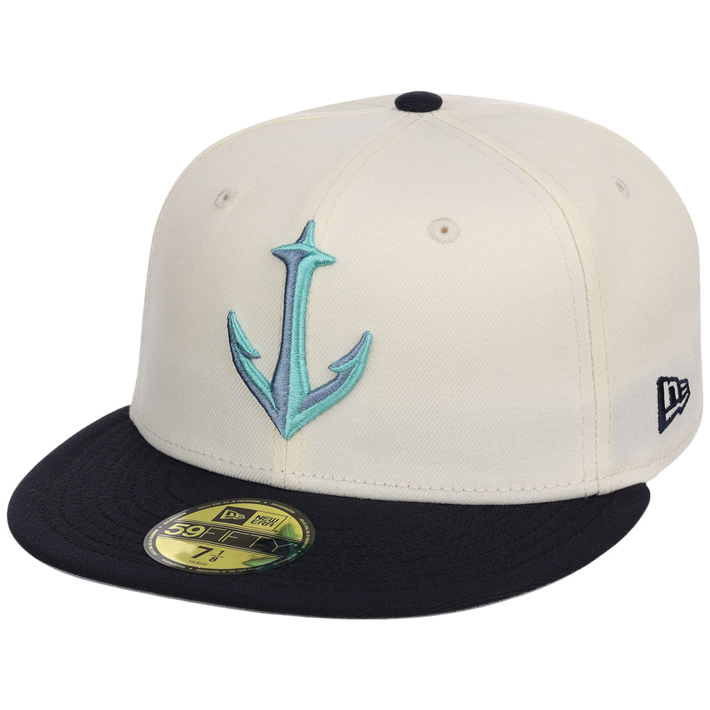 SEATTLE KRAKEN NHL CHROME OTC NEW ERA 59FIFTY