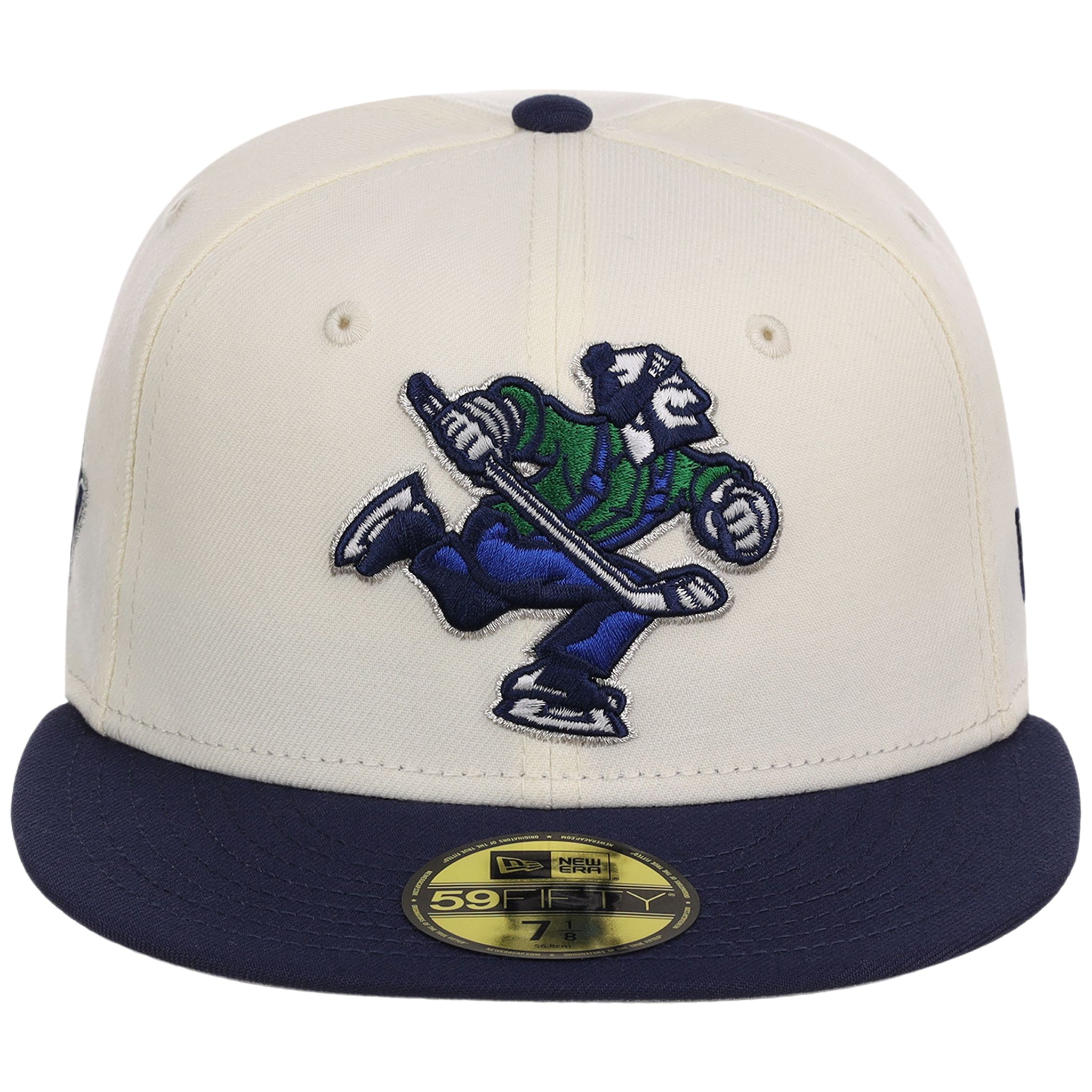 VANCOUVER CANUCKS NHL CHROME OTC NEW ERA 59FIFTY