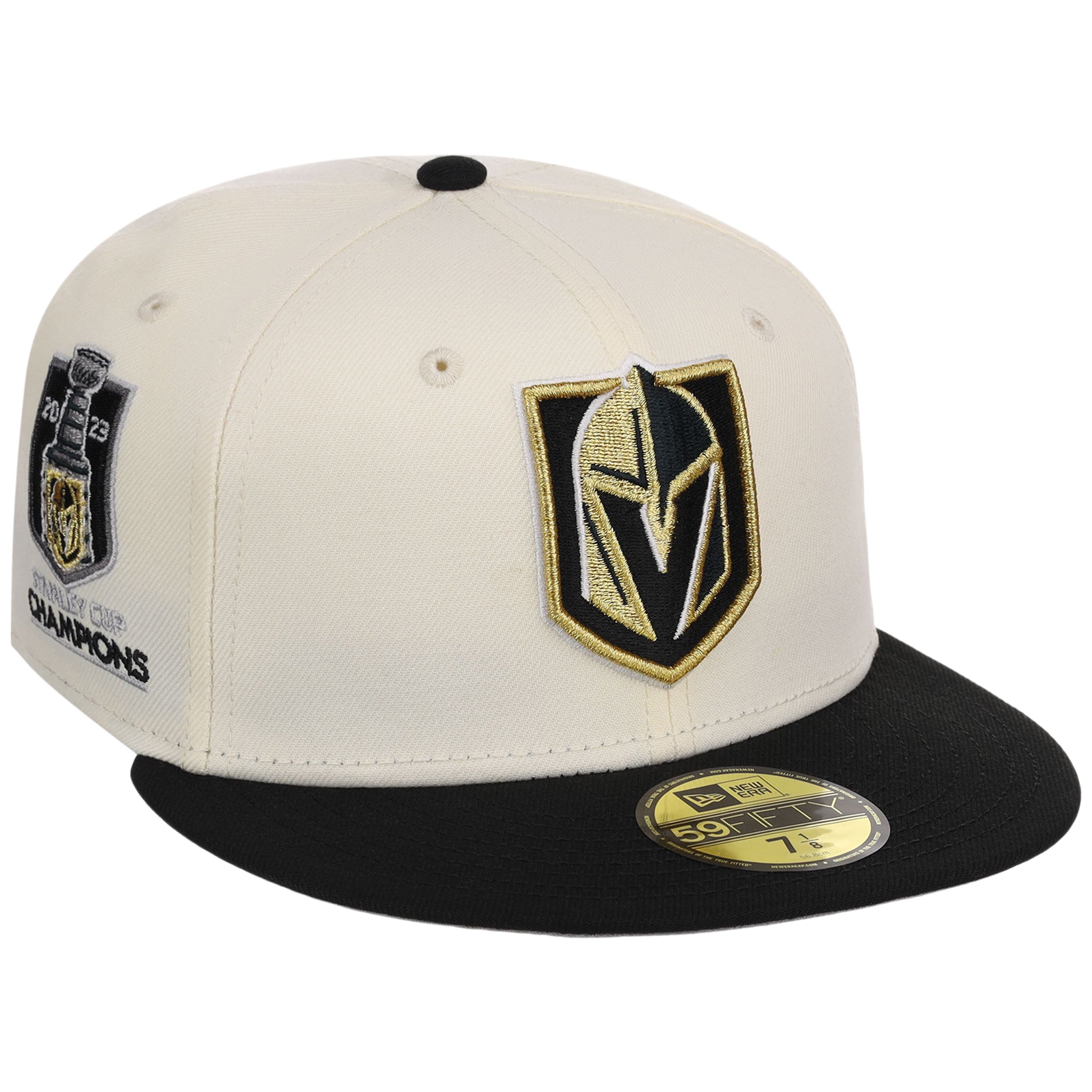 VEGAS GOLDEN KNIGHTS NHL CHROME OTC NEW ERA 59FIFTY