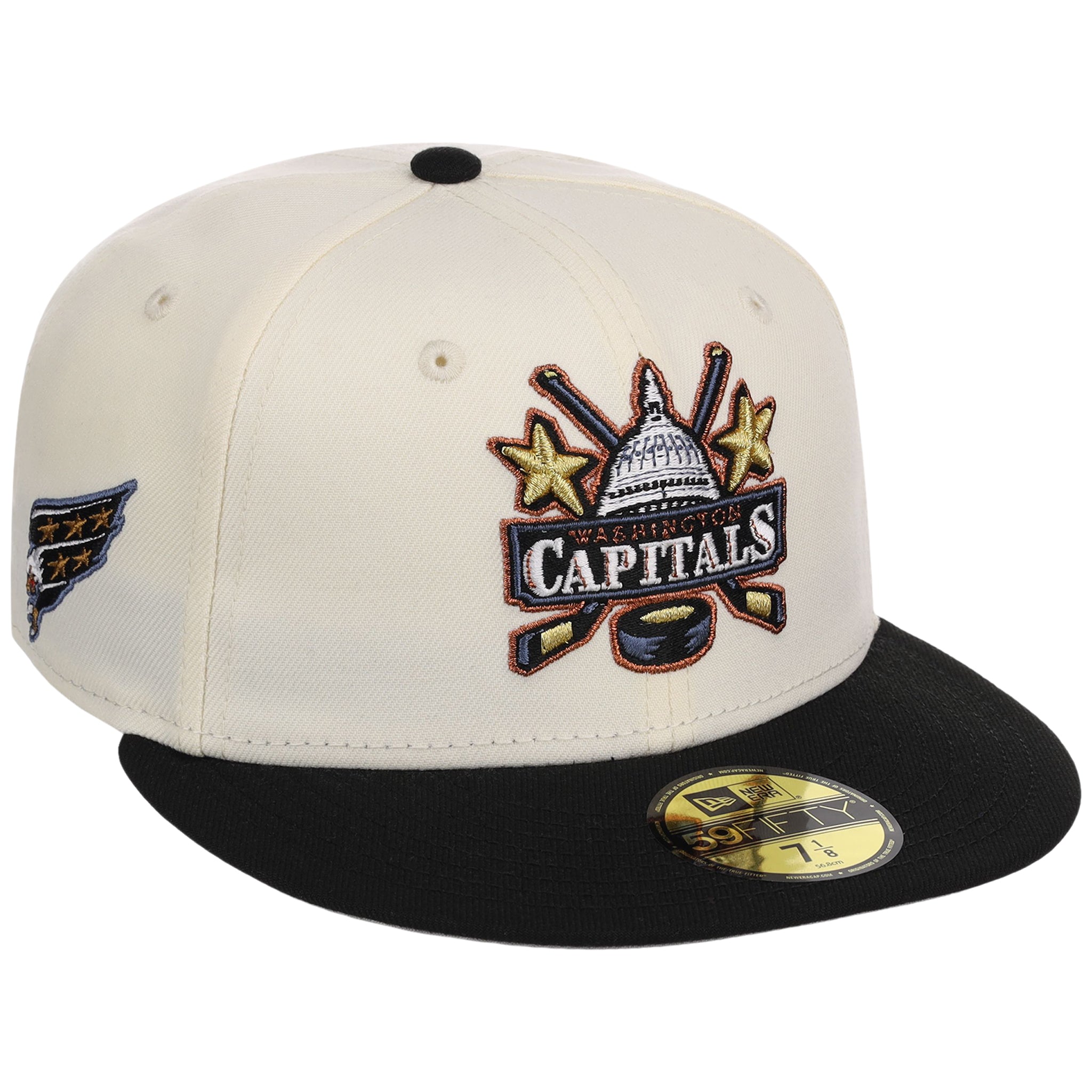 WASHINGTON CAPITALS NHL CHROME OTC NEW ERA 59FIFTY – LidsHatDrop