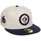 WINNIPEG JETS NHL CHROME OTC NEW ERA 59FIFTY
