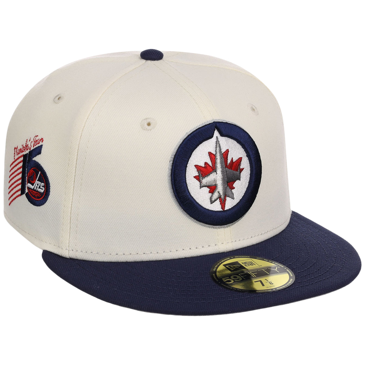 WINNIPEG JETS NHL CHROME OTC NEW ERA 59FIFTY