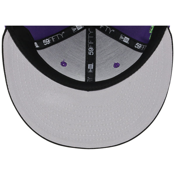 Atlanta Braves High Frequency Funk New Era 59FIFTY Purple/Black
