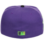Atlanta Braves High Frequency Funk New Era 59FIFTY Purple/Black