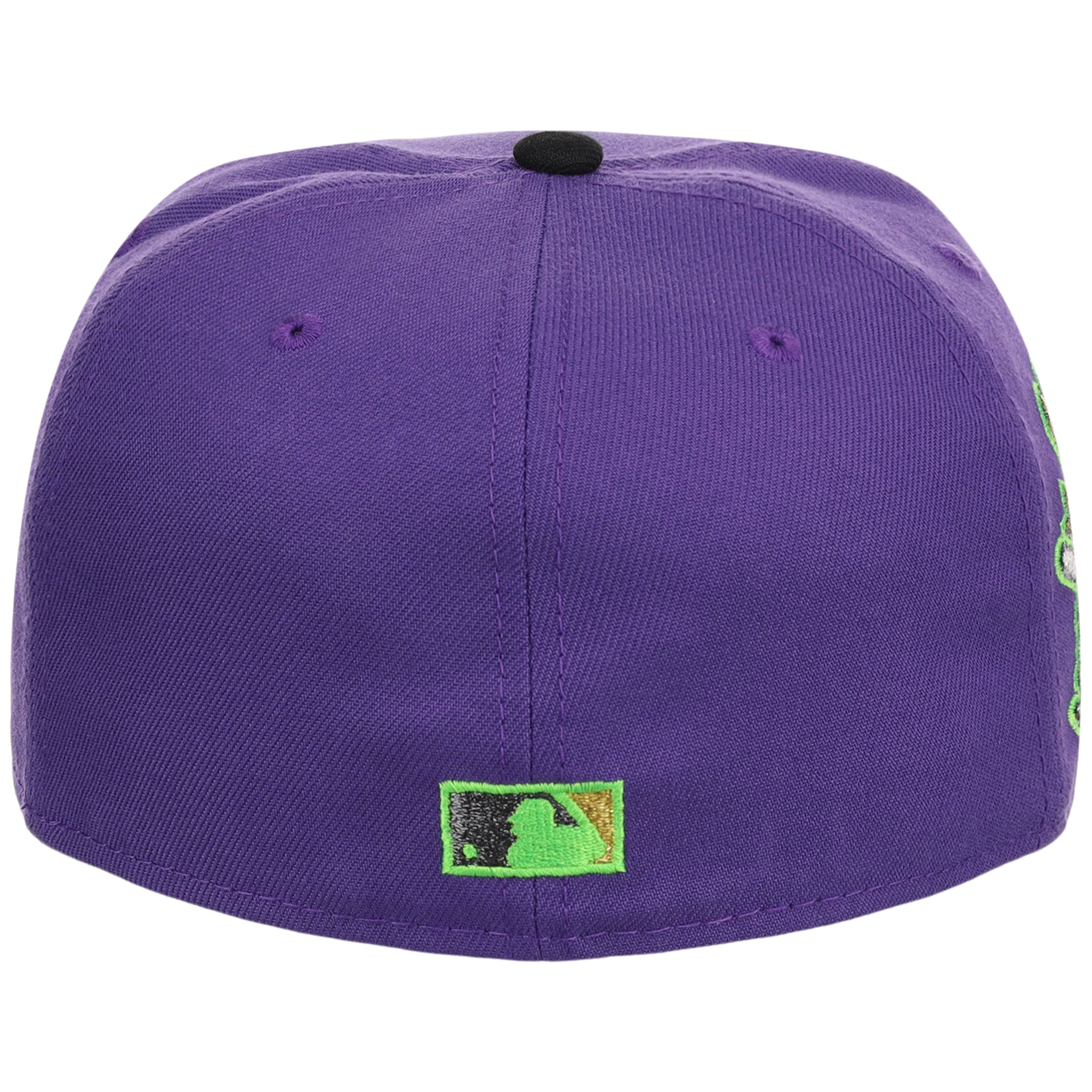 Atlanta Braves High Frequency Funk New Era 59FIFTY Purple/Black