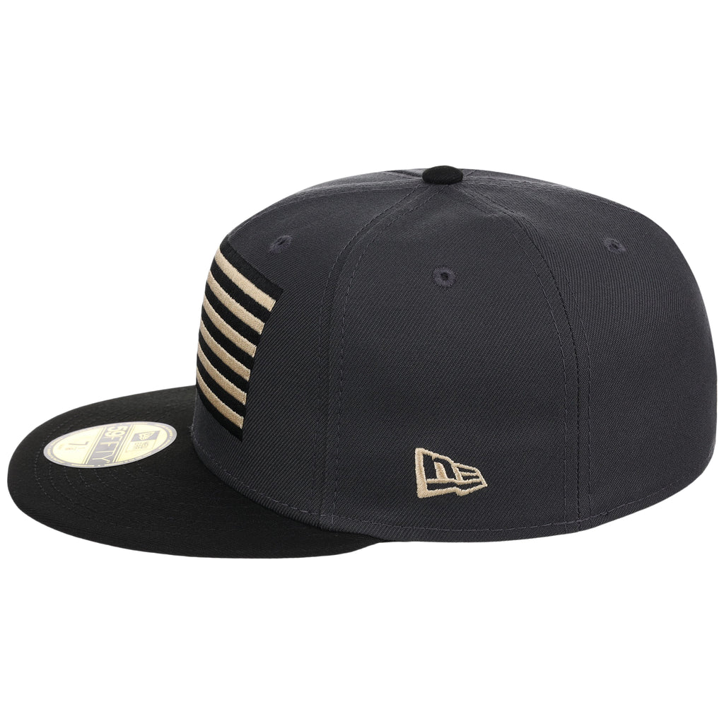 Atlanta Braves High Frequency Funk New Era 59FIFTY Graphite/Black