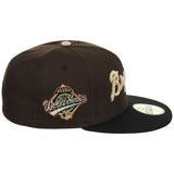 Atlanta Braves High Frequency Funk New Era 59FIFTY Walnut/Black