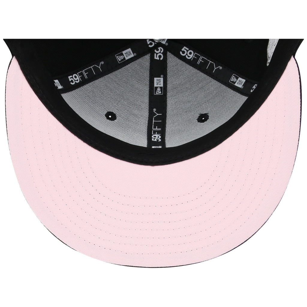 Atlanta Braves High Frequency Funk New Era 59FIFTY Black/Pink