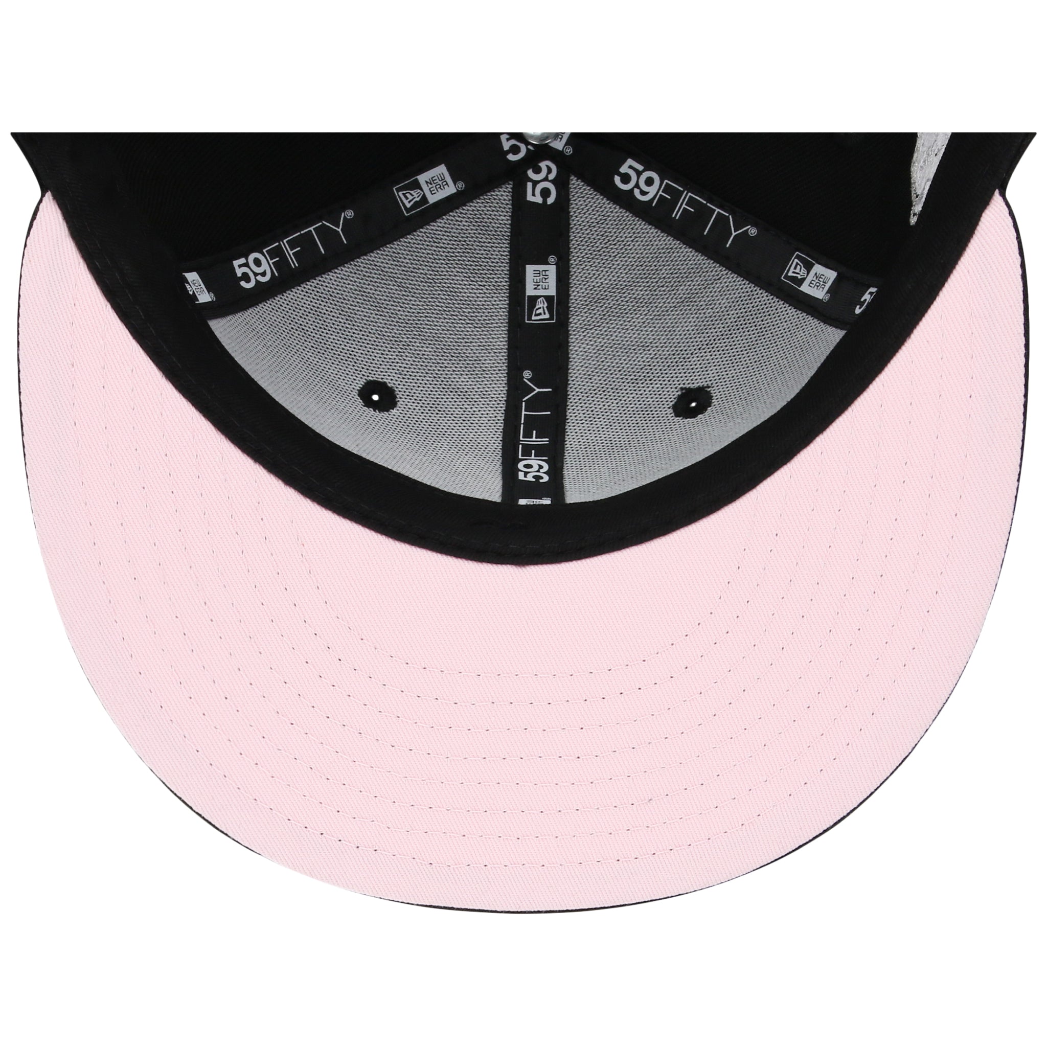 Atlanta Braves High Frequency Funk New Era 59FIFTY Black/Pink