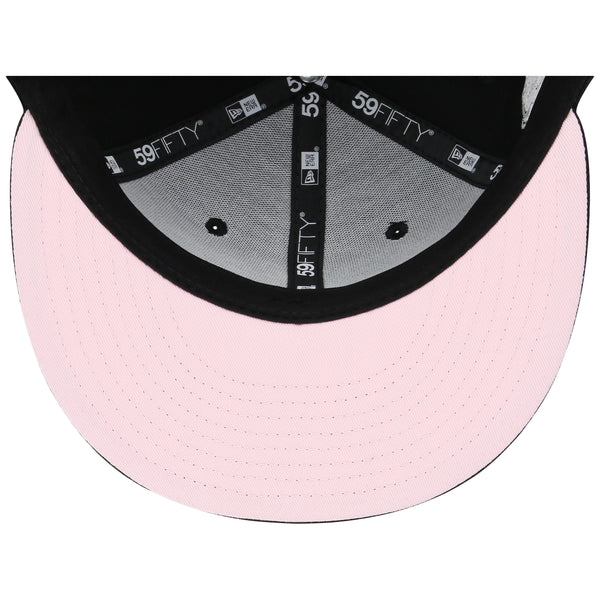 Atlanta Braves High Frequency Funk New Era 59FIFTY Black/Pink