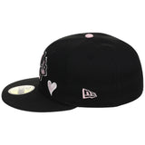 Atlanta Braves High Frequency Funk New Era 59FIFTY Black/Pink