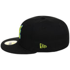 Atlanta Braves High Frequency Funk New Era 59FIFTY Black/Black