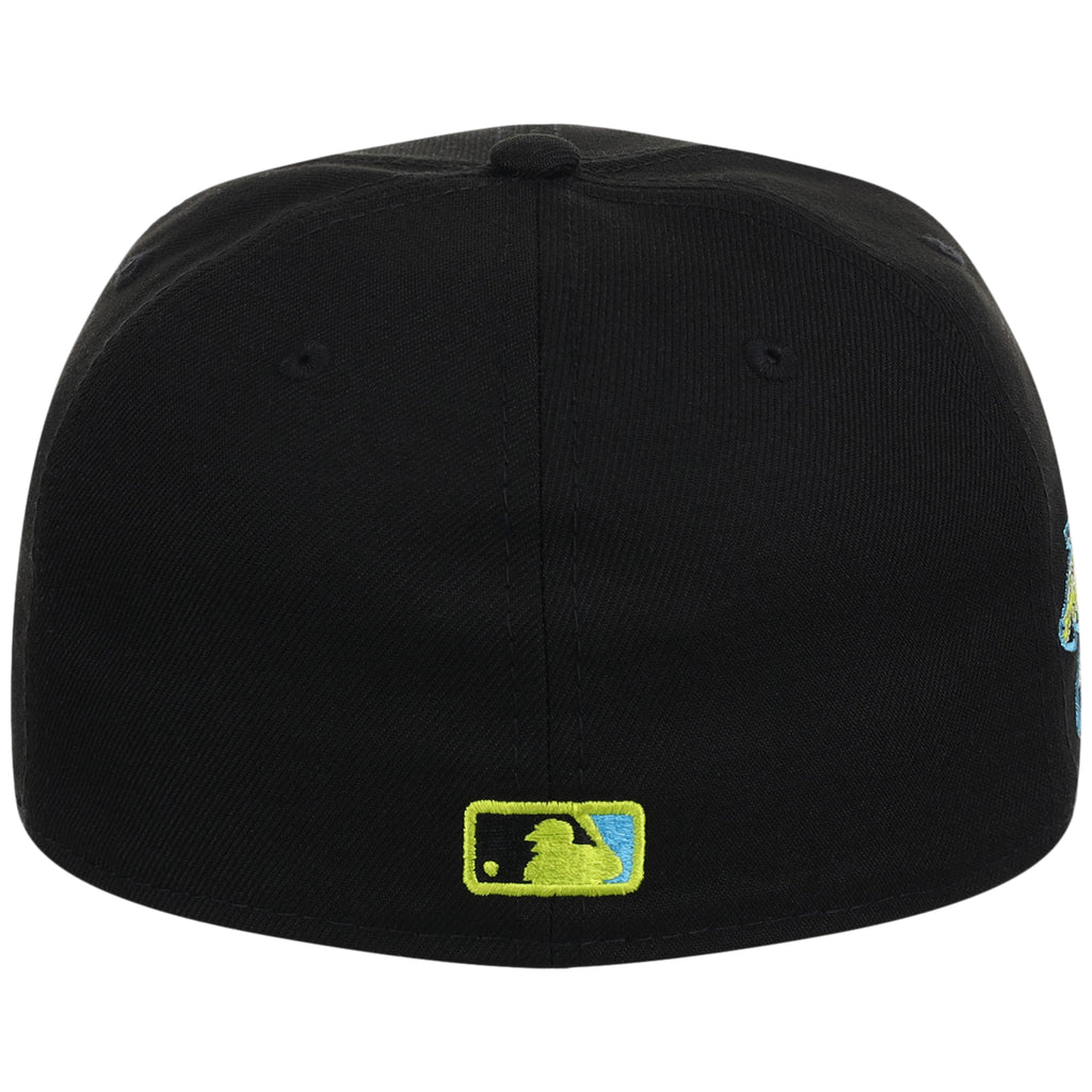 Atlanta Braves High Frequency Funk New Era 59FIFTY Black/Black