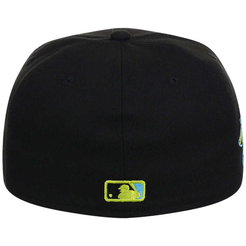 Atlanta Braves High Frequency Funk New Era 59FIFTY Black/Black