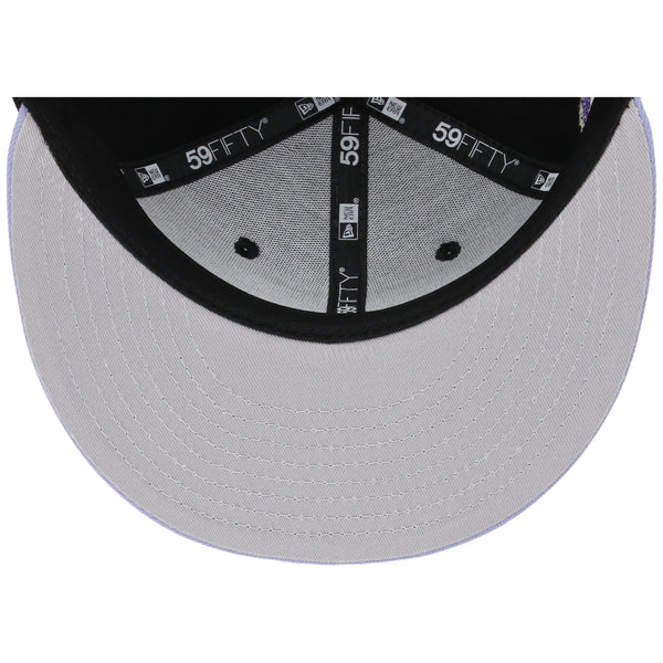 Atlanta Braves High Frequency Funk New Era 59FIFTY Black/Lavender