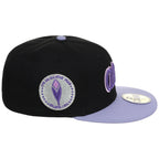 Atlanta Braves High Frequency Funk New Era 59FIFTY Black/Lavender