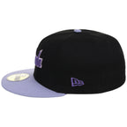 Atlanta Braves High Frequency Funk New Era 59FIFTY Black/Lavender