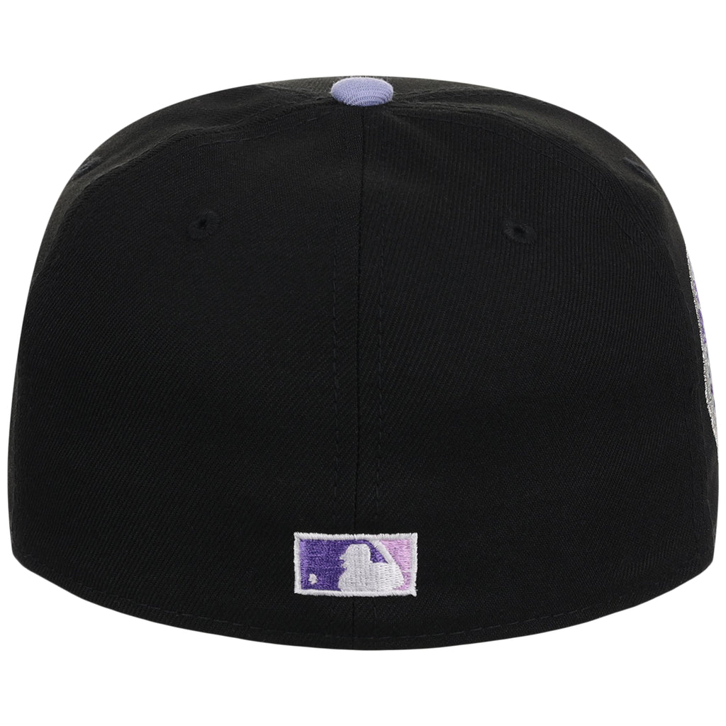 Atlanta Braves High Frequency Funk New Era 59FIFTY Black/Lavender